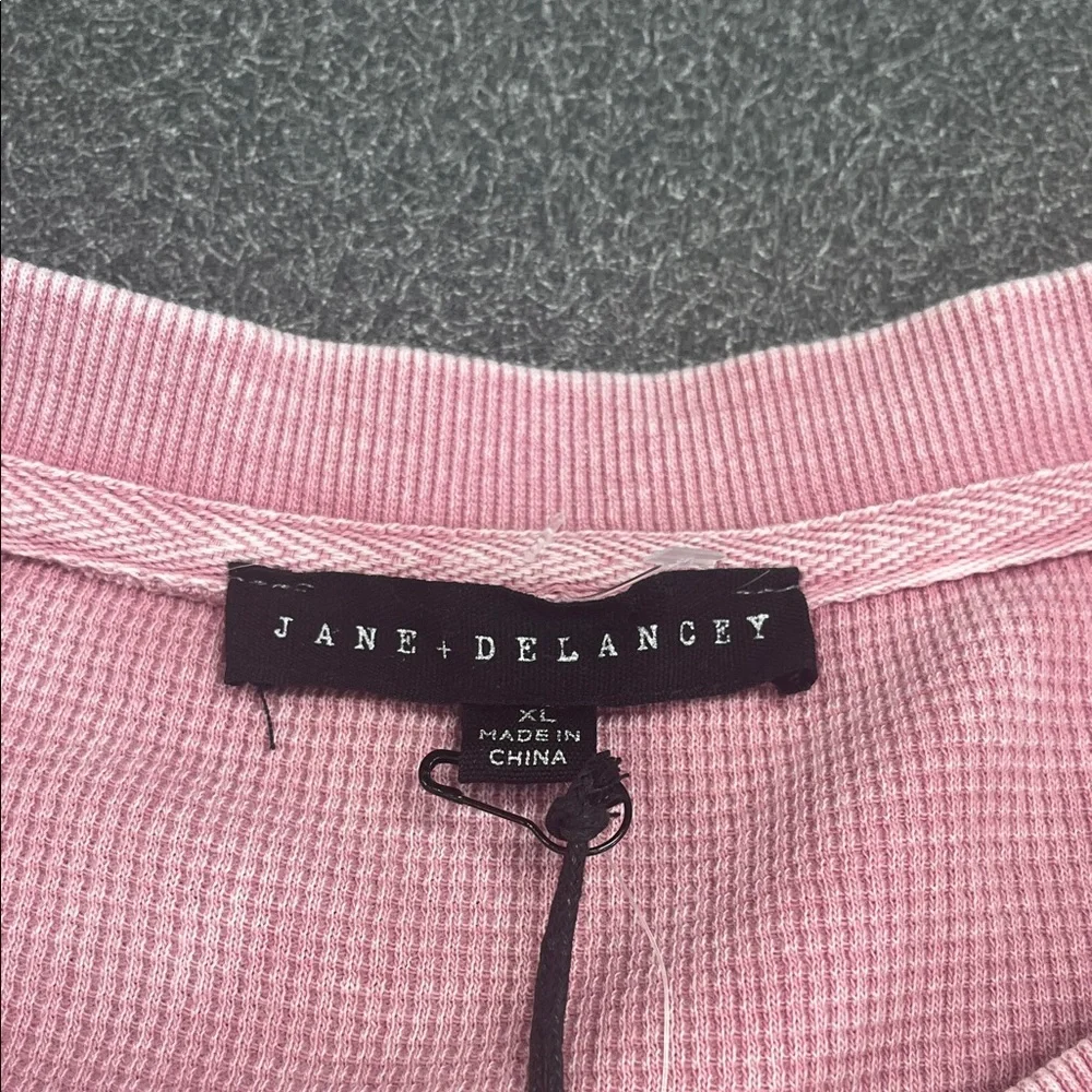 Jane & Delancey Pink Long Sleeve Top race - Picture 2 of 2